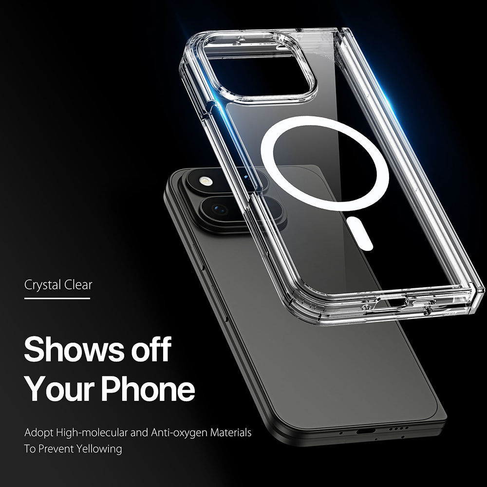 Θήκη MagSafe για Google Pixel 11 Pro Fold, DUX DUCIS, Λεπτή, Διαφανής