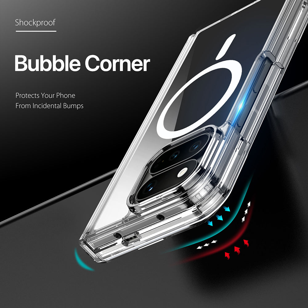 Θήκη MagSafe για Google Pixel 11 Pro Fold, DUX DUCIS, Λεπτή, Διαφανής