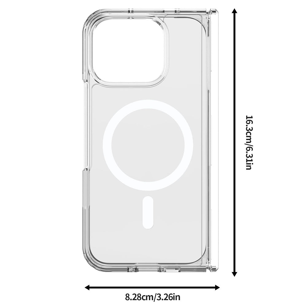 Θήκη MagSafe για Google Pixel 11 Pro Fold, DUX DUCIS, Λεπτή, Διαφανής