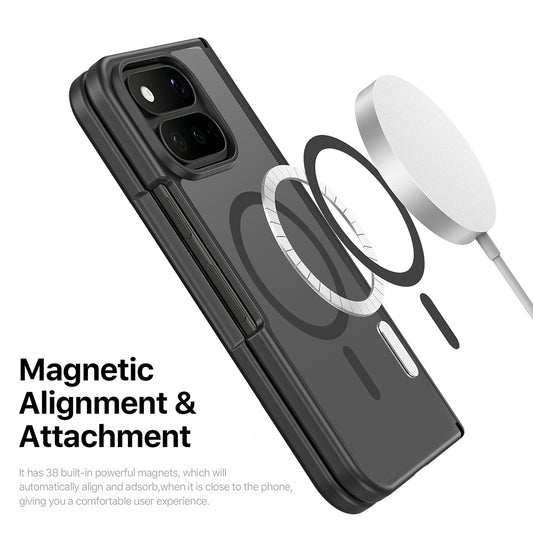 Θήκη MagSafe για Google Pixel 11 Pro Fold, DUX DUCIS, Yind, Ανοιχτό Ροζ