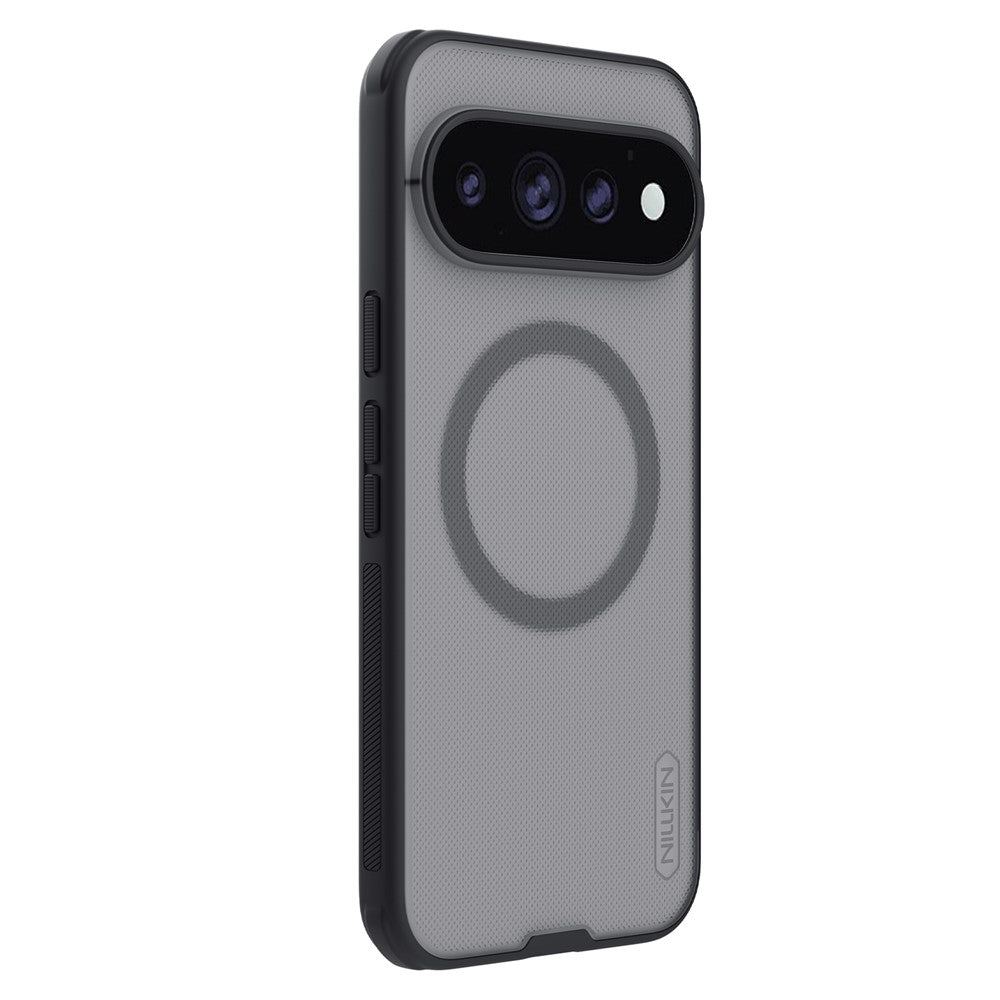 MagSafe Case for Google Pixel 11 Pro, Nillkin, Super Shield Pro, Satin Transparent Black