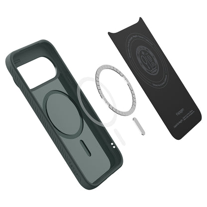 MagSafe Case for Google Pixel 11 Pro, Spigen, Liquid Air, Green ACS11858