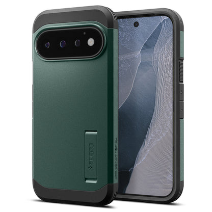 MagSafe Case for Google Pixel 11 Pro, Spigen, Tough Armor, Green ACS11859