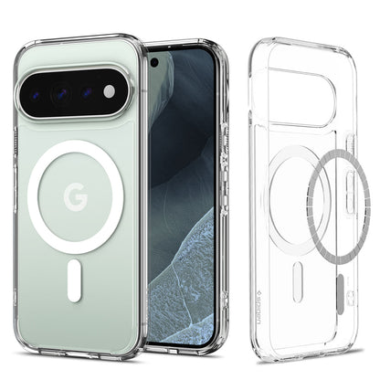 Θήκη MagSafe για Google Pixel 11 Pro, Spigen, Ultra Hybrid, Διαφανές Λευκό ACS11431