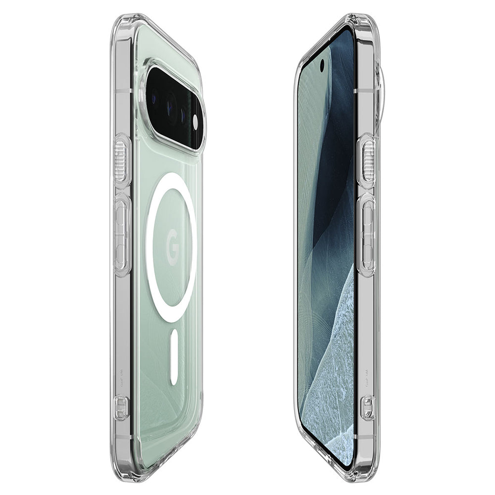 Θήκη MagSafe για Google Pixel 11 Pro, Spigen, Ultra Hybrid, Διαφανές Λευκό ACS11431