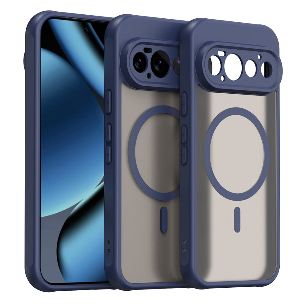 Θήκη MagSafe για Google Pixel 11 Pro, Techsuit, HaloFrost II, Μπλε Σκούρο