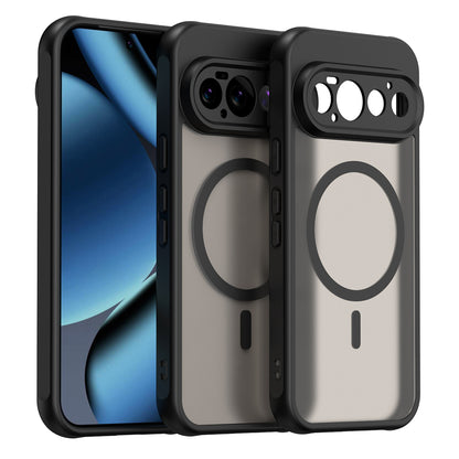MagSafe Case for Google Pixel 11 Pro, Techsuit, HaloFrost II, Black
