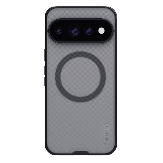 MagSafe Case for Google Pixel 11 Pro XL, Nillkin Super Shield Pro, Satin Transparent Black