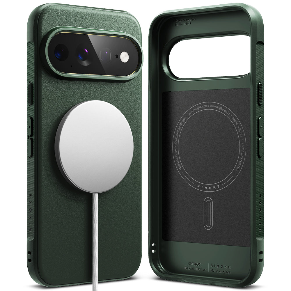 Θήκη MagSafe για Google Pixel 11 Pro XL, Ringke, Onyx, Σκούρο Πράσινο