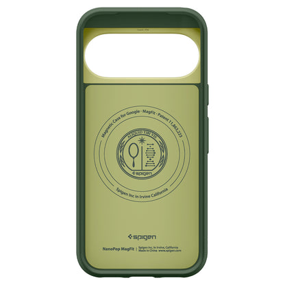 MagSafe Case for Google Pixel 11 Pro XL, Spigen, Caseology Nano Pop, Green ACS11456