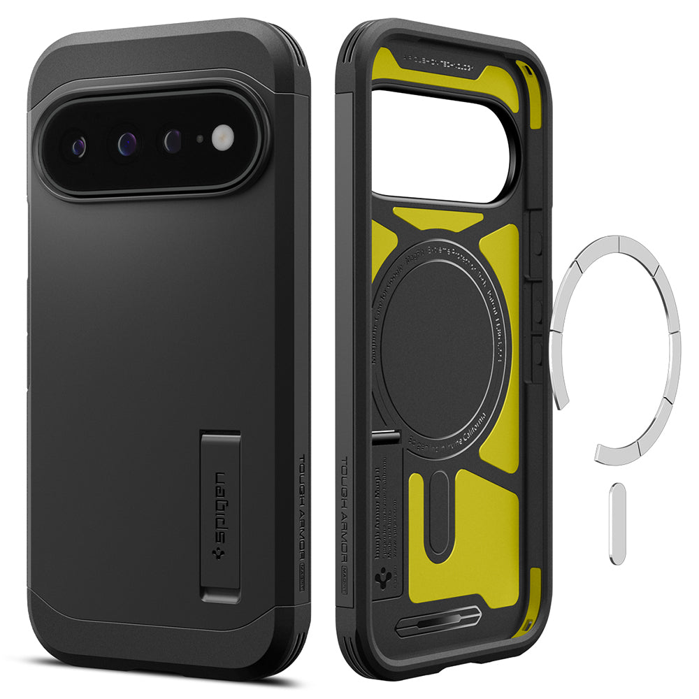 Θήκη MagSafe για Google Pixel 11 Pro XL, Spigen, Tough Armor, Μαύρη ACS11453