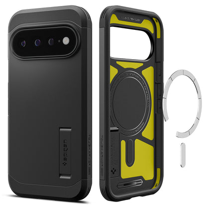 Θήκη MagSafe για Google Pixel 11 Pro XL, Spigen, Tough Armor, Μαύρη ACS11453
