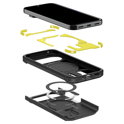 Θήκη MagSafe για Google Pixel 11 Pro XL, Spigen, Tough Armor, Μαύρη ACS11453