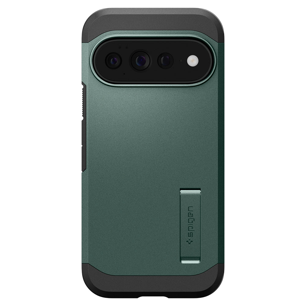Θήκη MagSafe για Google Pixel 11 Pro XL, Spigen, Tough Armor, Πράσινο ACS11864