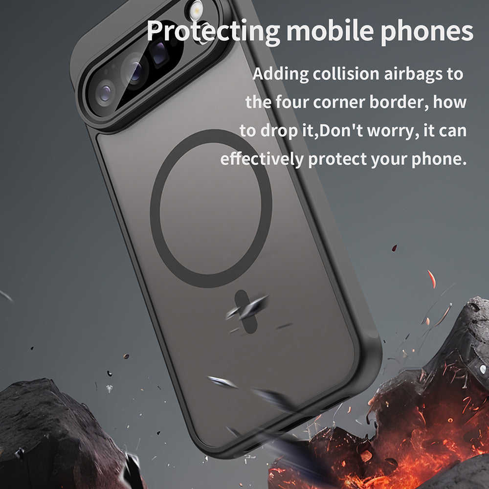 Θήκη MagSafe για Google Pixel 11 Pro XL, Techsuit, HaloFrost II, Μαύρο