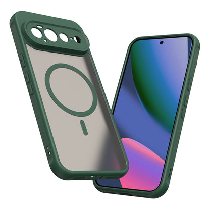 Θήκη MagSafe για Google Pixel 11 Pro XL, Techsuit, HaloFrost II, Πράσινο