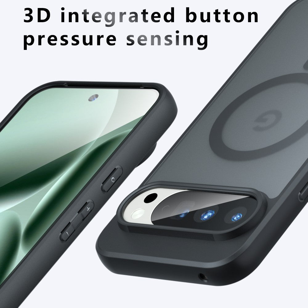 MagSafe Case for Google Pixel 11 Pro XL, Techsuit, PureFrost, Satin Black
