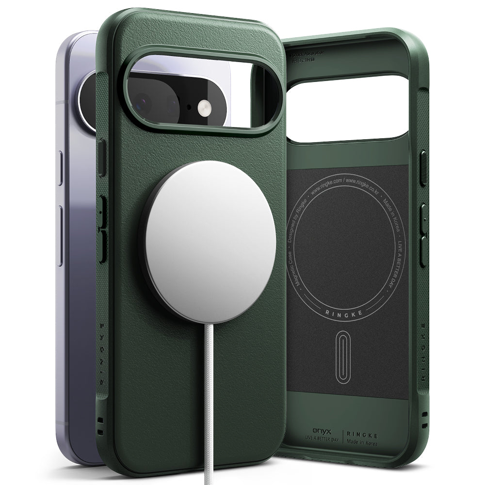 MagSafe Case for Google Pixel 11, Ringke, Onyx, Dark Green