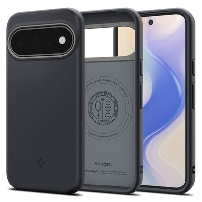 MagSafe Case for Google Pixel 11, Spigen, Caseology Nano Pop, Black ACS11445