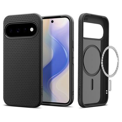 MagSafe Case for Google Pixel 11, Spigen, Liquid Air, Matte Black ACS11439