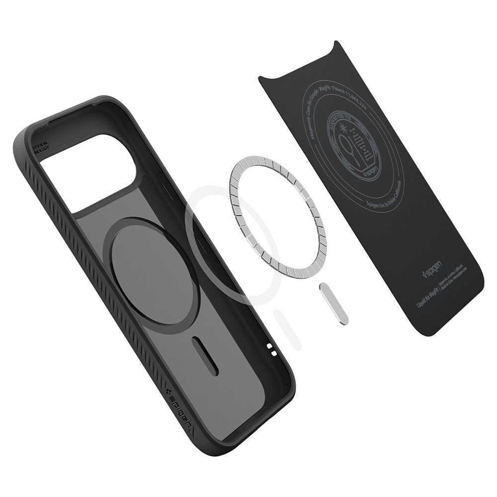 MagSafe Case for Google Pixel 11, Spigen, Liquid Air, Matte Black ACS11439