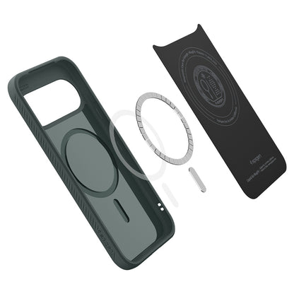 MagSafe Case for Google Pixel 11, Spigen, Liquid Air, Green ACS11853
