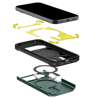 Θήκη MagSafe για Google Pixel 11, Spigen, Tough Armor, Πράσινο ACS11854