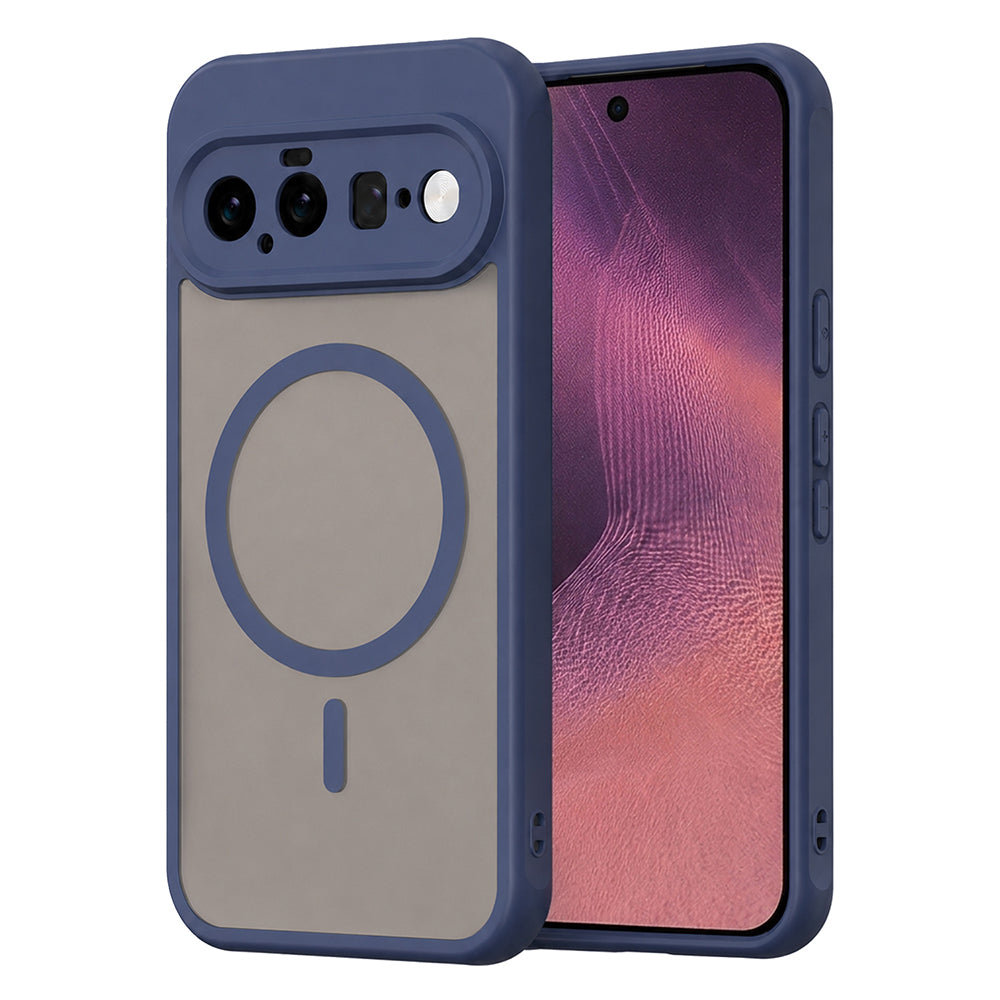 MagSafe Case for Google Pixel 11, Techsuit, HaloFrost II, Navy Blue