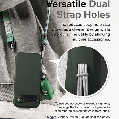 Θήκη MagSafe για Google Pixel 9 Pro, Ringke, Όνυξ, Σκούρο Πράσινο