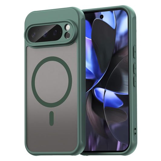Θήκη MagSafe για Google Pixel 9 Pro, Techsuit, HaloFrost II, Πράσινο