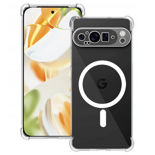 Θήκη MagSafe για Google Pixel 9 Pro, Techsuit, Αντικρούση, Διαφανής