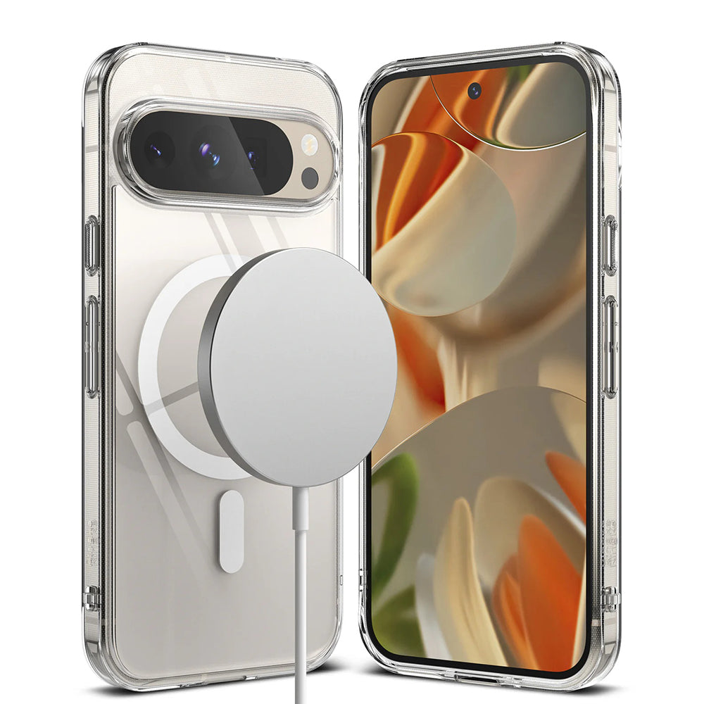 MagSafe Case for Google Pixel 9 Pro XL, Ringke, Fusion, Transparent