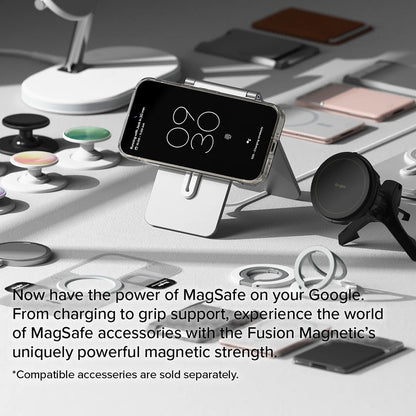 MagSafe Case for Google Pixel 9 Pro XL, Ringke, Fusion, Transparent