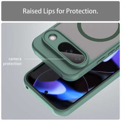 Θήκη MagSafe για Google Pixel 9, Techsuit, HaloFrost II, Πράσινο
