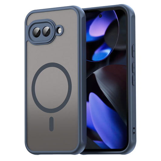 Θήκη MagSafe για Google Pixel 9a, Techsuit, HaloFrost II, Μπλε Σκούρο