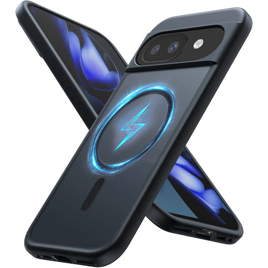 MagSafe Case for Google Pixel 9a, Torras, Guardian, Black