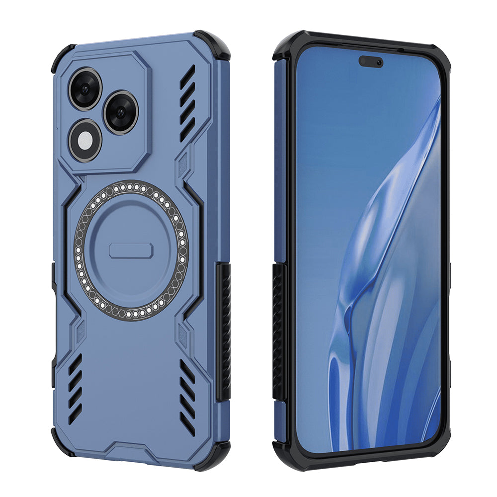 Θήκη MagSafe για Honor 400 Lite, Techsuit, ArmorMag, Μπλε