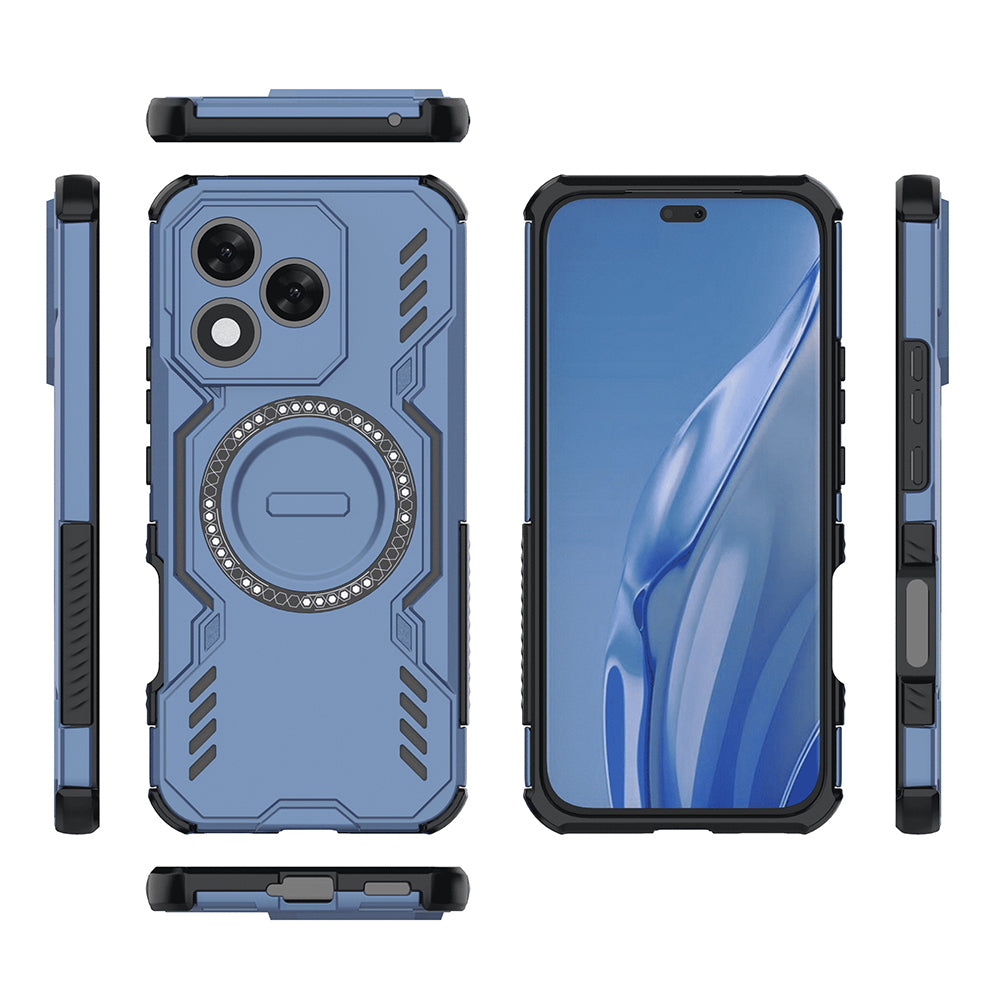 Θήκη MagSafe για Honor 400 Lite, Techsuit, ArmorMag, Μπλε
