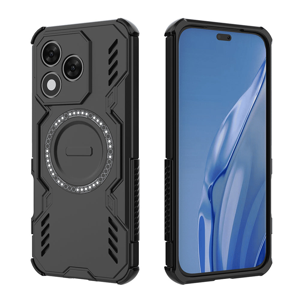 Θήκη MagSafe για Honor 400 Lite, Techsuit, ArmorMag, Μαύρη