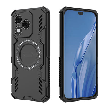 Θήκη MagSafe για Honor 400 Lite, Techsuit, ArmorMag, Μαύρη
