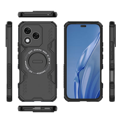 Θήκη MagSafe για Honor 400 Lite, Techsuit, ArmorMag, Μαύρη