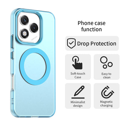 MagSafe Case for Honor 400 Lite, Techsuit, CandyCase, Blue