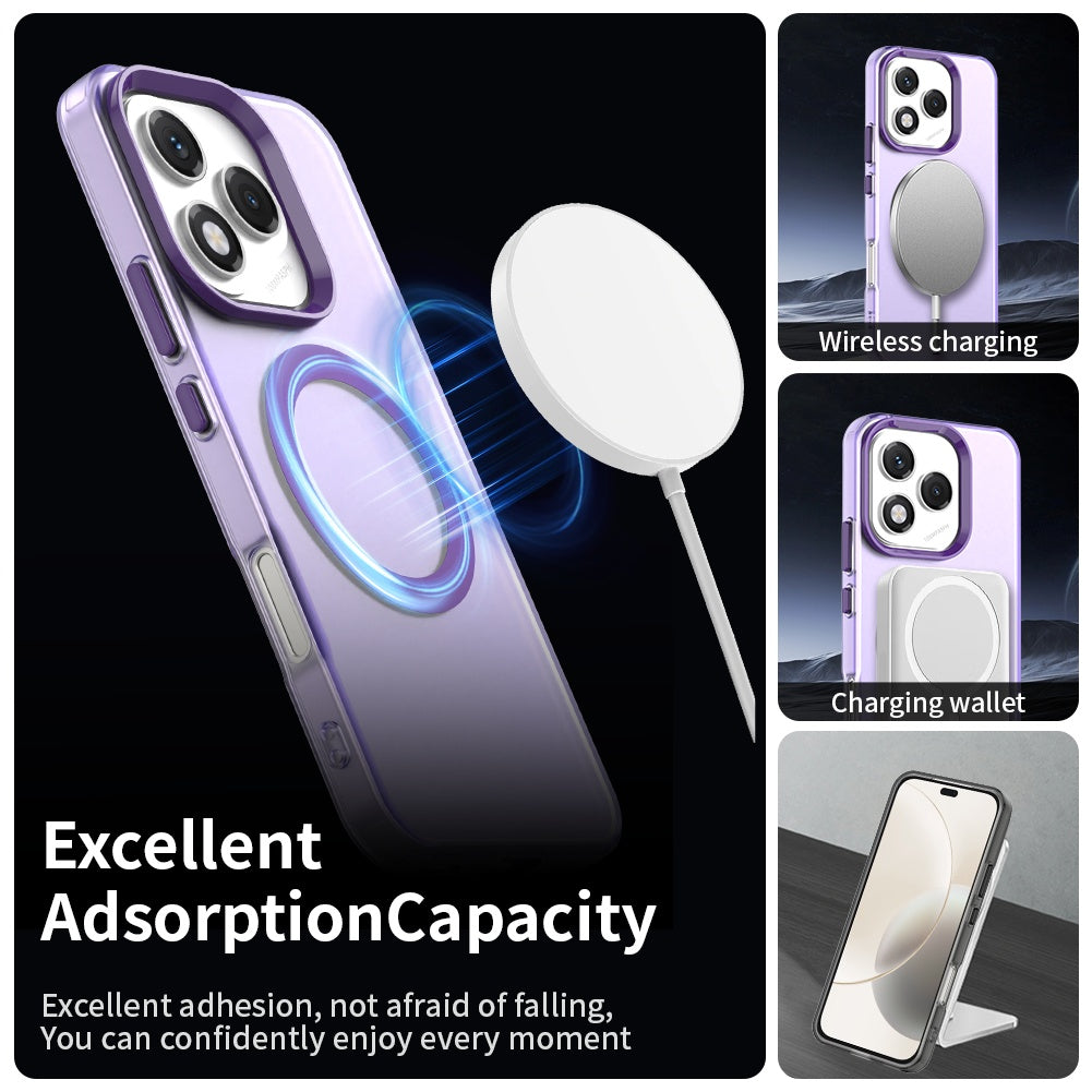 Θήκη MagSafe για Honor 400 Lite, Techsuit, CandyCase, Μωβ