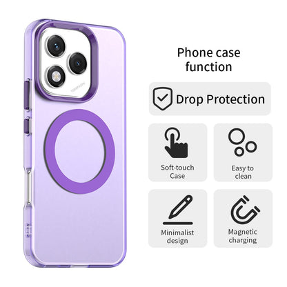 Θήκη MagSafe για Honor 400 Lite, Techsuit, CandyCase, Μωβ