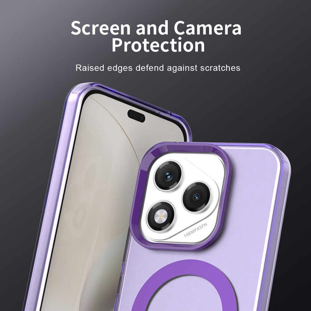 Θήκη MagSafe για Honor 400 Lite, Techsuit, CandyCase, Μωβ
