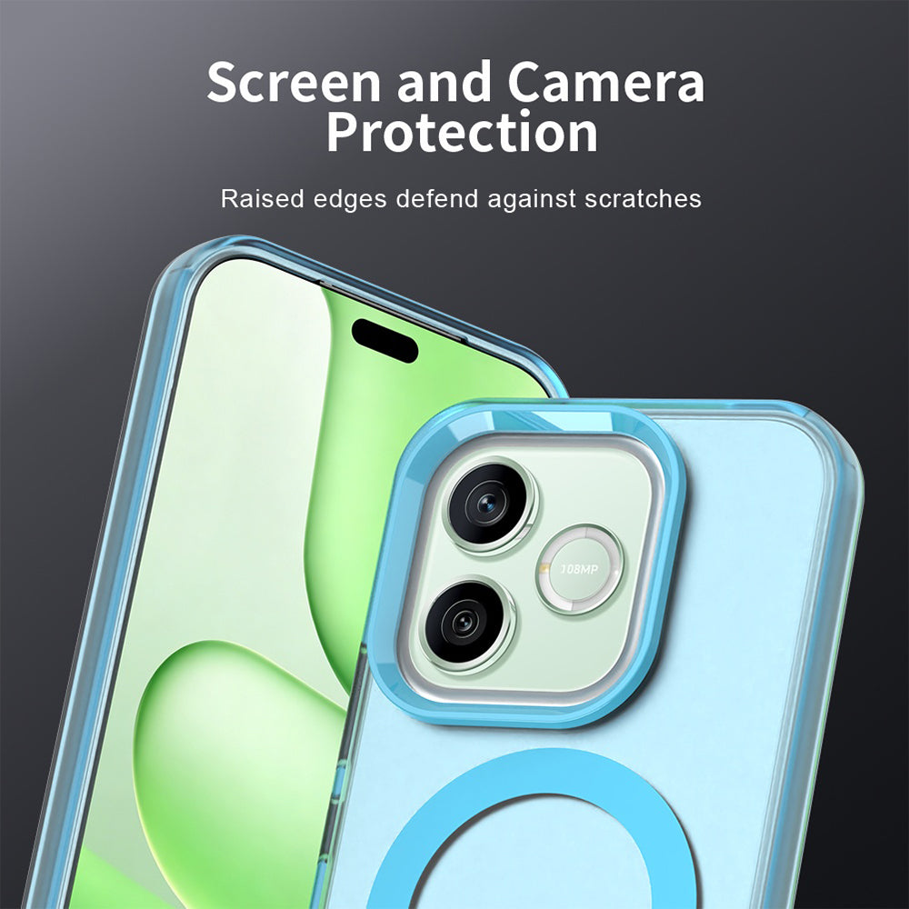 Θήκη MagSafe για Honor 600 Lite, Techsuit, CandyCase, Μπλε