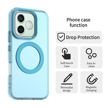 Θήκη MagSafe για Honor 600 Lite, Techsuit, CandyCase, Μπλε