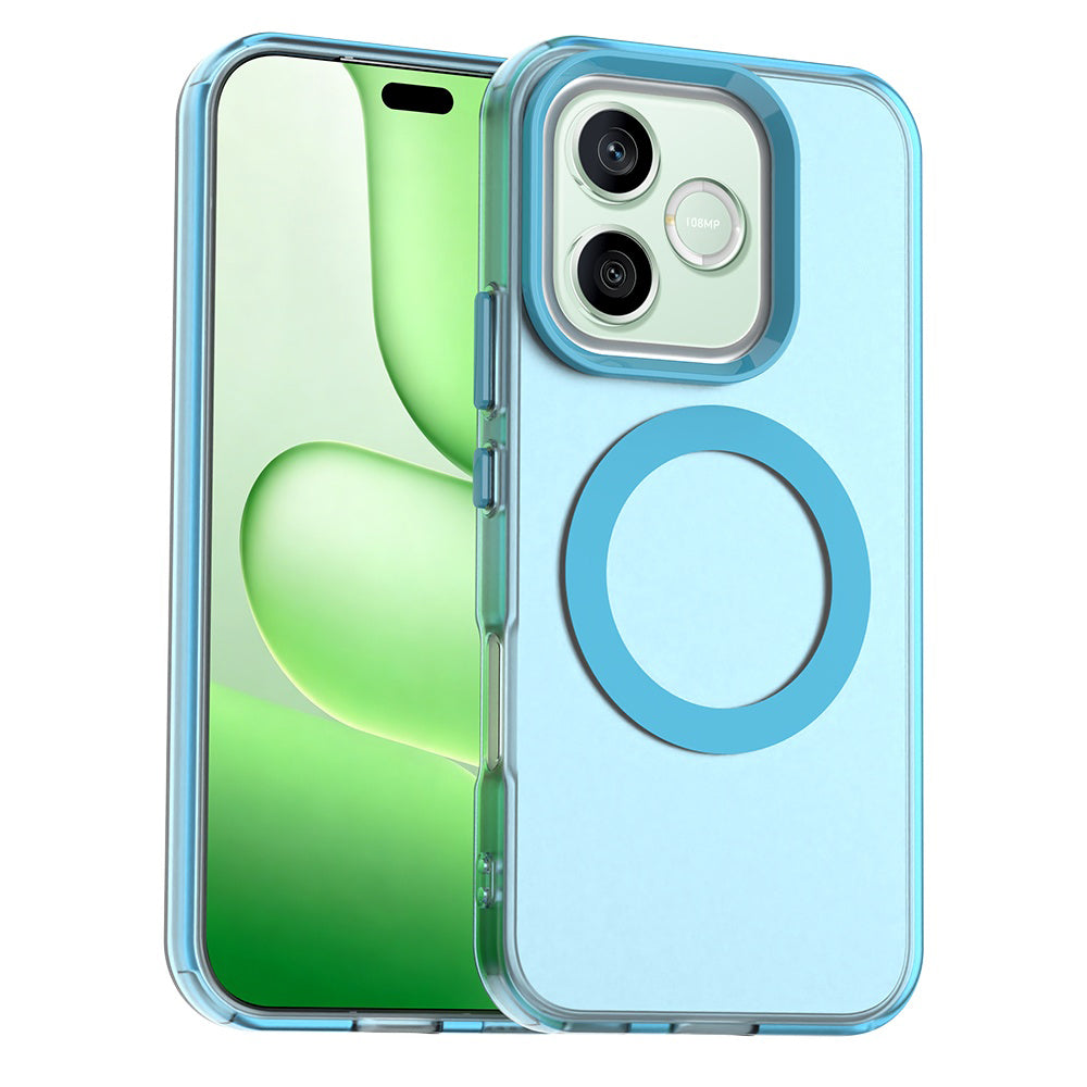 Θήκη MagSafe για Honor 600 Lite, Techsuit, CandyCase, Μπλε