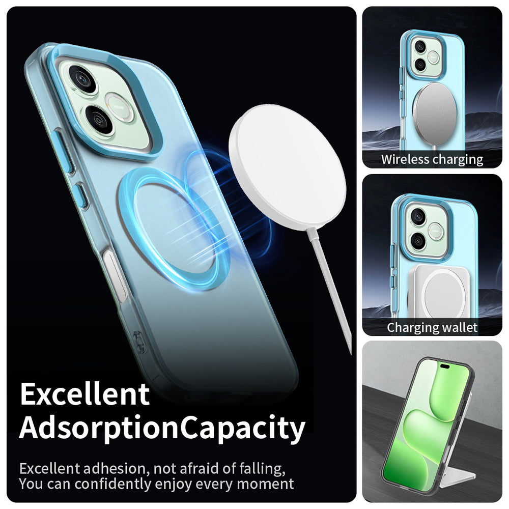 Θήκη MagSafe για Honor 600 Lite, Techsuit, CandyCase, Μπλε