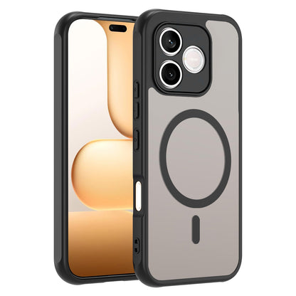Θήκη MagSafe για Honor 600 Lite, Techsuit, HaloFrost II, Μαύρη